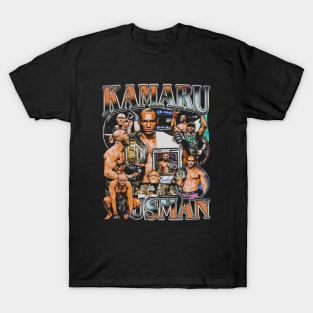 Kamaru Usman Vintage Bootleg T-Shirt